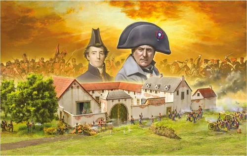 Vista 7 de Italeri 6197 Waterloo 1815 La Haye Sainte Diorama escala 1/72