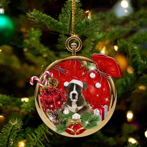Vista 14 de Nazenti Adorno personalizado de bola de Navidad de pastor australiano – Adorno de perro personalizado para amantes de las mascotas, colgante