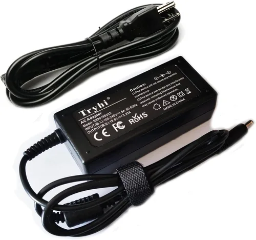 Vista 2 de Cargador de ordenador portátil Adaptador de CA Cable de alimentación para HP Envy TouchSmart AR5B125 TPN-C110 TPN-C125 TPN-Q131 TPN-Q136 TPN-Q154