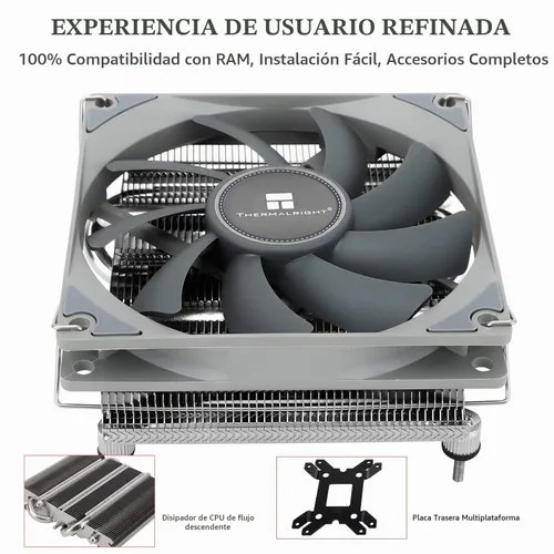 Vista 4 de Thermalright AXP90-X36 Enfriador de aire de CPU de perfil bajo