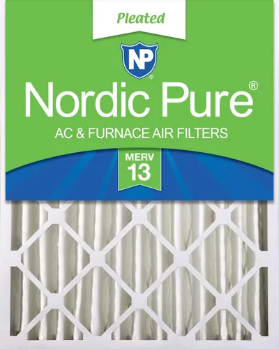 Vista 13 de Nordic Pure 16x20x4 (15_1/2 x 19_1/2 x 3_5/8) Filtro de aire plisado MERV 7, 1 unidad
