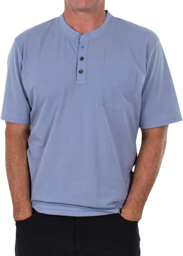 Vista 3 de Club Ride Apparel Rambler Technical Henley - Camiseta de ciclismo de manga corta para hombre