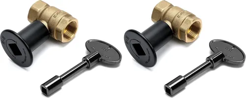 Vista 12 de Skyflame Kit de válvula de llave de gas recta de 1/2 pulgada, negro plano Para chimenea de hoguera, con brida, llave de 3 pulgadas
