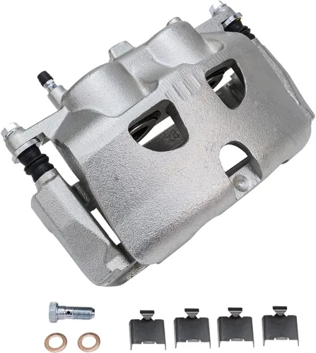 Vista 3 de Detroit Axle - Kit de freno delantero para Ford F-150 2010-2011, Ford Expedition Lincoln Navigator 2010-2021, repuesto de pastillas de freno