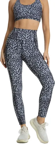 Vista 68 de Malla Queenieke 8030 de yoga, para correr, leggings con color combinado, para mujer
