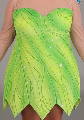 Vista 3 de Disfraz Mujer Talla Grande Tinker Bell Auténtico de Disney Multicolor