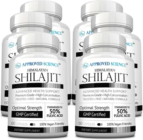 Vista 8 de Approved Science Himalayan Shilajit - 1000 mg porción, 50% ácido fúlvico - extracto 30:1 - Suplemento Shilajit de alta potencia - Probado por