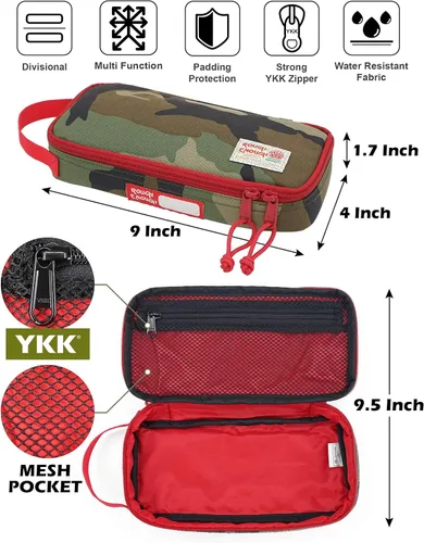Vista 2 de Rough Enough - Bolsa de herramientas pequeña con asa de cremallera