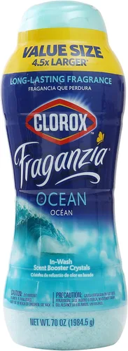 Vista 36 de Clorox Fraganzia Cristales Potenciadores de Aroma para Lavandería en Aroma de Madera de Cedro y Salvia - Perlas Perfumadas Frescas para el Lavado