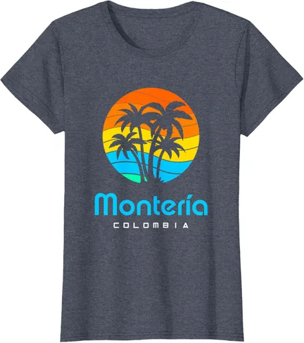 Vista 50 de Camiseta Montería Colombia, Negro