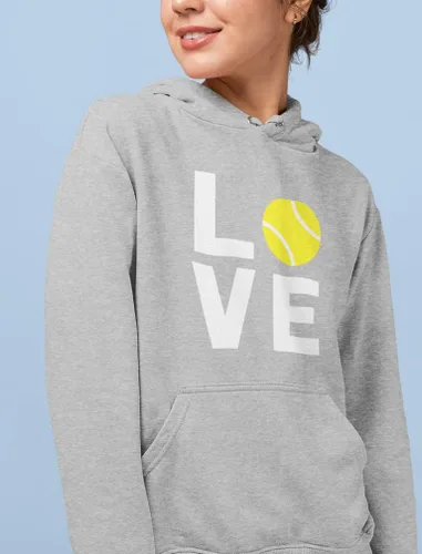 Vista 3 de Sudadera de tenis con capucha para mujeres y adolescentes