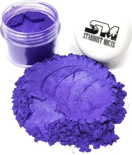 Vista 11 de Pigmento en polvo de mica de grado cosmético de pigmentos de perla para colorear slime, resina epoxi, fabricación de jabón, colorante para tinte