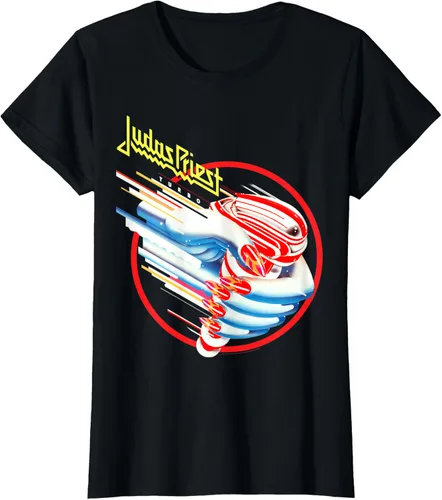 Vista 19 de Judas Priest Camiseta Turbo Album Negro