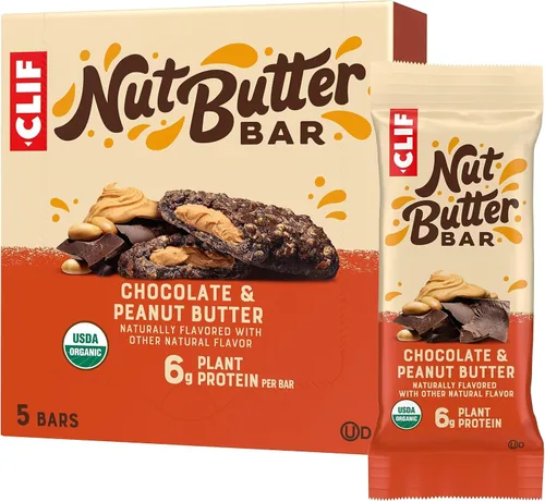 Vista 19 de CLIF Barra de mantequilla de nuez – Mantequilla de maní de chocolate – Barras energéticas rellenas – Sin OMG – USDA Orgánico – A base de plantas