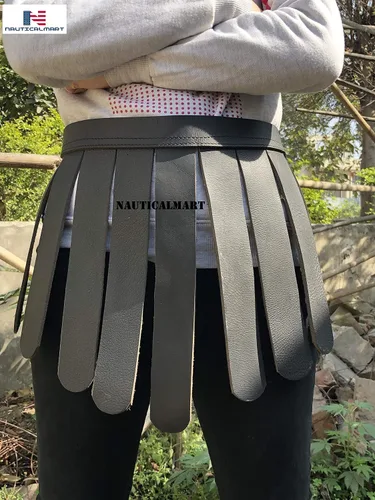 Vista 5 de NauticalMart Cinturón legionario romano medieval disfraz de armadura