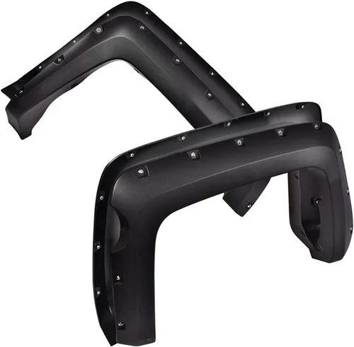 Vista 7 de G-PLUS Guardafangos compatibles con Chevy Silverado 1500 2007-2013/Silverado 2500HD 3500HD 2007-2014 Fleetside 78.0"/97.6" de cama larga, protector