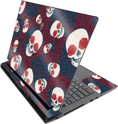 Vista 128 de MightySkins - Skin brillante con purpurina para Alienware M17 R3 (2020) y M17 R4 (2021) - Diversión de los años 90 Acabado duradero con purpurina