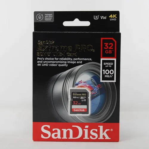 Vista 2 de Tarjeta de memoria SanDisk Extreme Pro, Negro