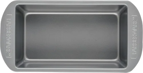 Vista 9 de Farberware Utensilios para hornear antiadherente de 9 pulgadas x 5 pulgadas molde para pan, gris