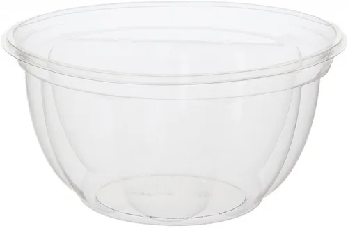Vista 3 de Eco-Products - Tapas compostables para ensalada de 18 onzas, caja de 300, se adapta a recipientes redondos de 18 onzas, material PLA renovable hecho