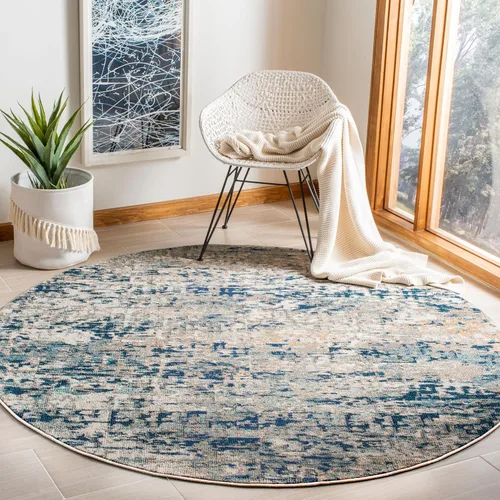 Vista 41 de SAFAVIEH Colección Madison - Alfombra de acento 2'2" x 4', negro y dorado, diseño abstracto moderno, no desprende pelusa y fácil cuidado, ideal