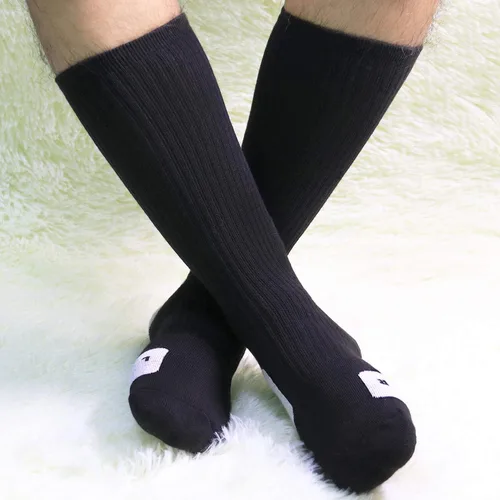 Vista 6 de MUMUBREAL Calcetines de baloncesto de élite acolchados atléticos, calcetines deportivos de compresión gruesa para hombres y mujeres