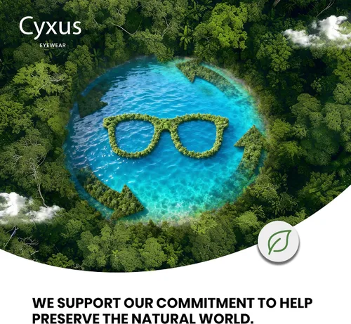 Vista 4 de Cyxus Rimless Pure Titanium Blue Light Blocking Glasses, Ultra Lightweight Frameless Computer Eyewear, Anti Screen Glare