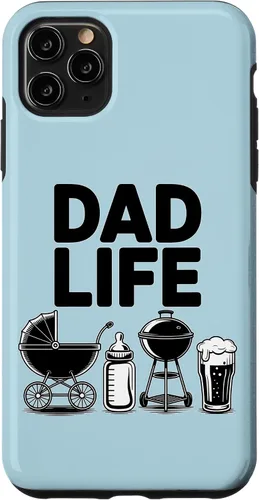 Vista 13 de Dad Life Beer Stroller Bottle Grill Adorable Father Case for iPhone 16