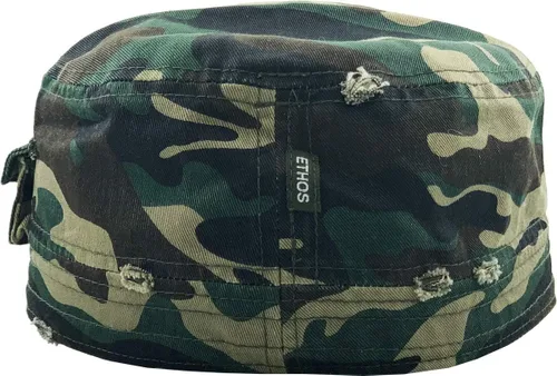 Vista 4 de Cadet Army - Gorra de estilo militar básico diario (ahora con la versión de bolsillo Stash)