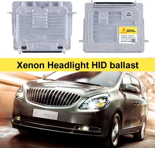 Vista 4 de Módulo de control de faros, módulo de faro de balasto, balasto HID de xenón, compatible con Jeep Grand Cherokee 2014-2020 Reemplazar LR014114
