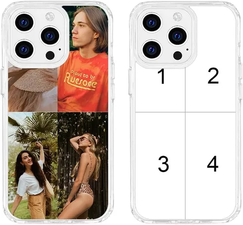Vista 50 de Funda de teléfono personalizada para Apple iPhone 8 Plus iPhone 7 Plus, personalizada con foto, imagen, texto, imagen, diseño de imagen
