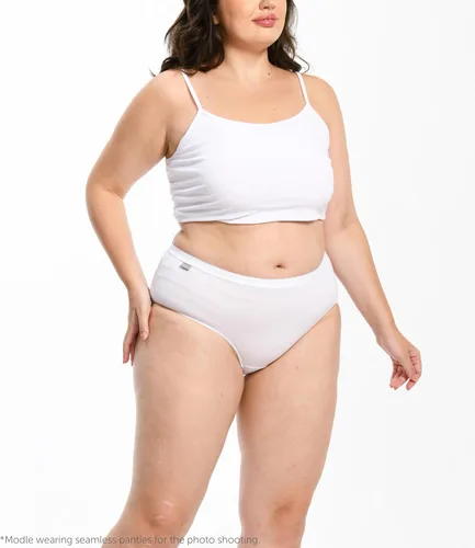 Vista 4 de Comfneat Paquete de 6 calzoncillos de algodón puro de cintura alta para mujer