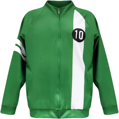 Vista 3 de Evlcos Chaqueta para niños para niños, disfraz de anime para cosplay, cumpleaños