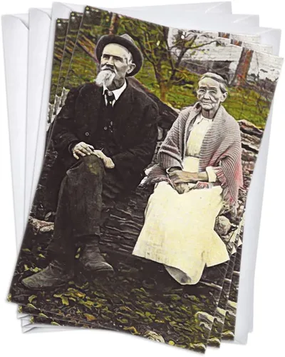 Vista 8 de Wright Home & Gift Here to Eternity - Tarjetas de felicitación de feliz aniversario para esposo/esposa, 1 paquete individual + 1 sobre (5 x 7)