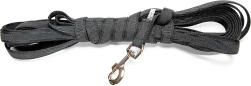 Vista 103 de Julius-K9 218GM-B-DP Correa de color y gris superagarre, ajustable, 0.551 in x 7.2 ft, azul-gris