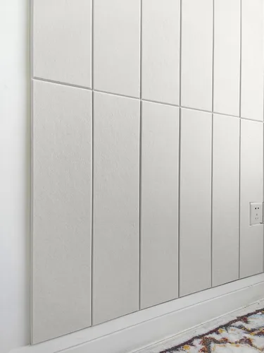 Vista 37 de Paneles acústicos cuadrados de 11.18 pulgadas, paquete de 12 paneles de pared que absorben el sonido, azulejos decorativos de fieltro insonorizados