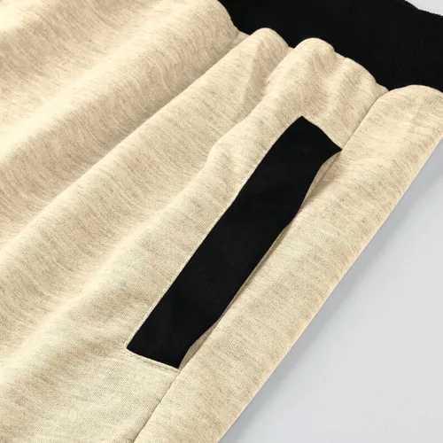 Vista 5 de Pantalones deportivos para hombre, overoles casuales de bolsillo, para el trabajo, pantalones casuales de forro polar pesado