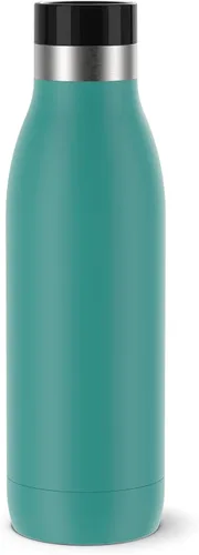 Vista 13 de TEFAL BLUDROP Botella de agua reutilizable, botella de acero inoxidable reutilizable, bebidas frías y calientes, apta para lavavajillas, a prueba