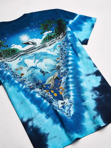 Vista 4 de Liquid Blue Camiseta de buceo nocturna para hombre