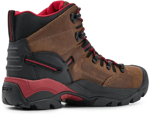 Vista 4 de KEEN Utility Pittsburgh Energy Botas de trabajo impermeables (punta de compensación) de 6 pulgadas para hombre