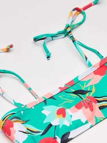 Vista 2 de Kanu Surf Traje de baño de 2 piezas Groovy Beach Sport Bandeau para niña