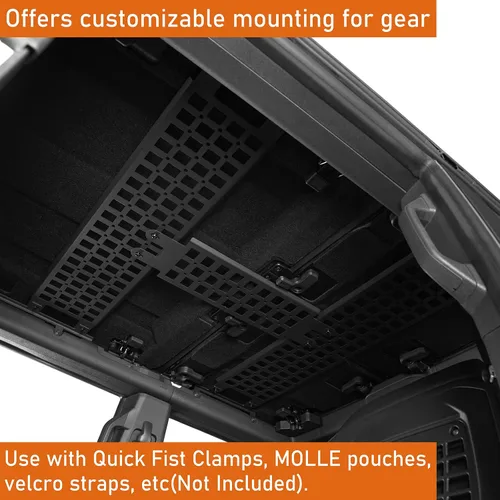 Vista 4 de Hooke Road Bronco - Kit de panel de almacenamiento superior MOLLE para accesorios de 4 puertas Ford Bronco 2021-2026