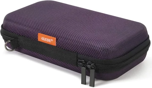Vista 12 de Funda de protección portátil de goma EVA para batería externa, teléfono celular, GPS, disco duro, cable de carga USB, bolsa de transporte