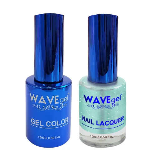 Vista 44 de WAVEGEL - Juego dúo de gel y esmalte de uñas a juego - Colección Royal - #001 ¡Blanco sobre blanco! I 0.5 onzas
