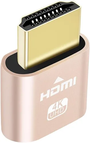 Vista 4 de DTECH Emulador de enchufe simulado HDMI 4K, adaptador fantasma sin cabeza, compatible con Windows, Mac, OSX, Linux, soporte 4kx2k 2160P 1080p