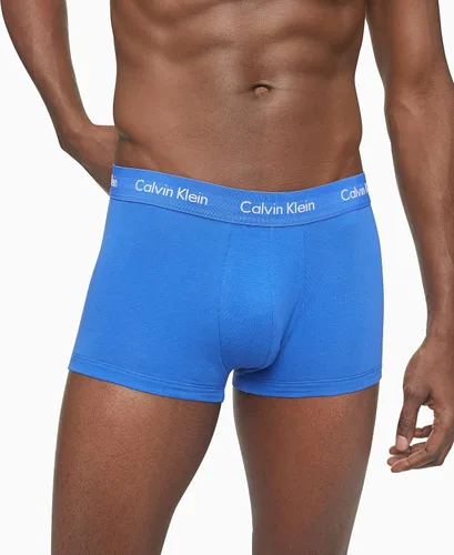 Vista 4 de Calvin Klein Men's Cotton Stretch 3-Pack Low Rise Trunk