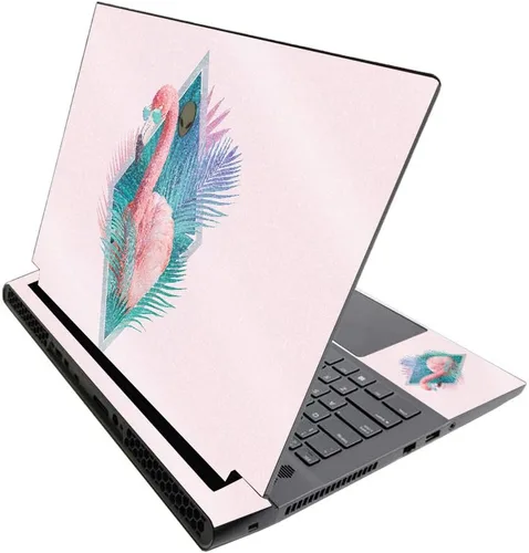 Vista 535 de MightySkins - Skin brillante con purpurina para Alienware M17 R3 (2020) y M17 R4 (2021) - Diversión de los años 90 Acabado duradero con purpurina