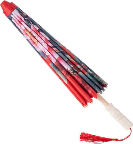 Vista 5 de Elibelle Bata de kimono tradicional japonesa para disfraz de niñas