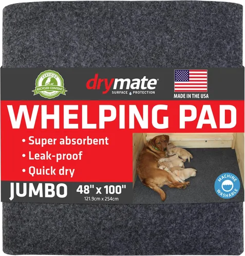Vista 10 de Drymate Alfombrilla Forro para Caja de Parto, Lavable a Máquina, Súper Absorbente, Impermeable, Secado Rápido, Antideslizante, Reutilizable
