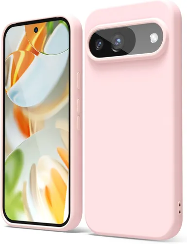 Vista 88 de oakxco para Google Pixel 6A Funda de teléfono de silicona líquida, diseño estético lindo y delgado para mujer y niña, cubierta de gel suave, lisa